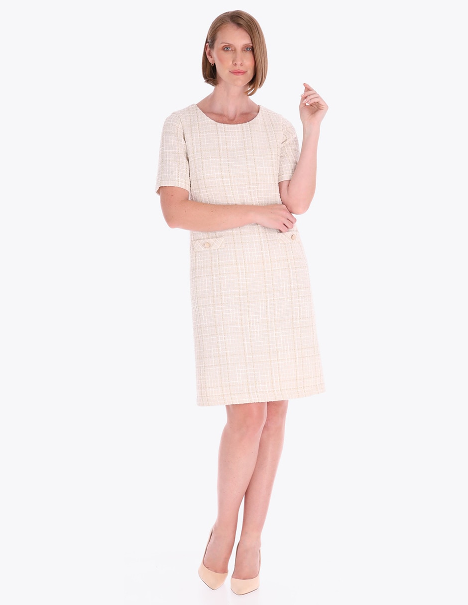 Vestido a la rodilla formal Invierno para mujer 6
