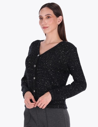 Suéter cuello v para mujer