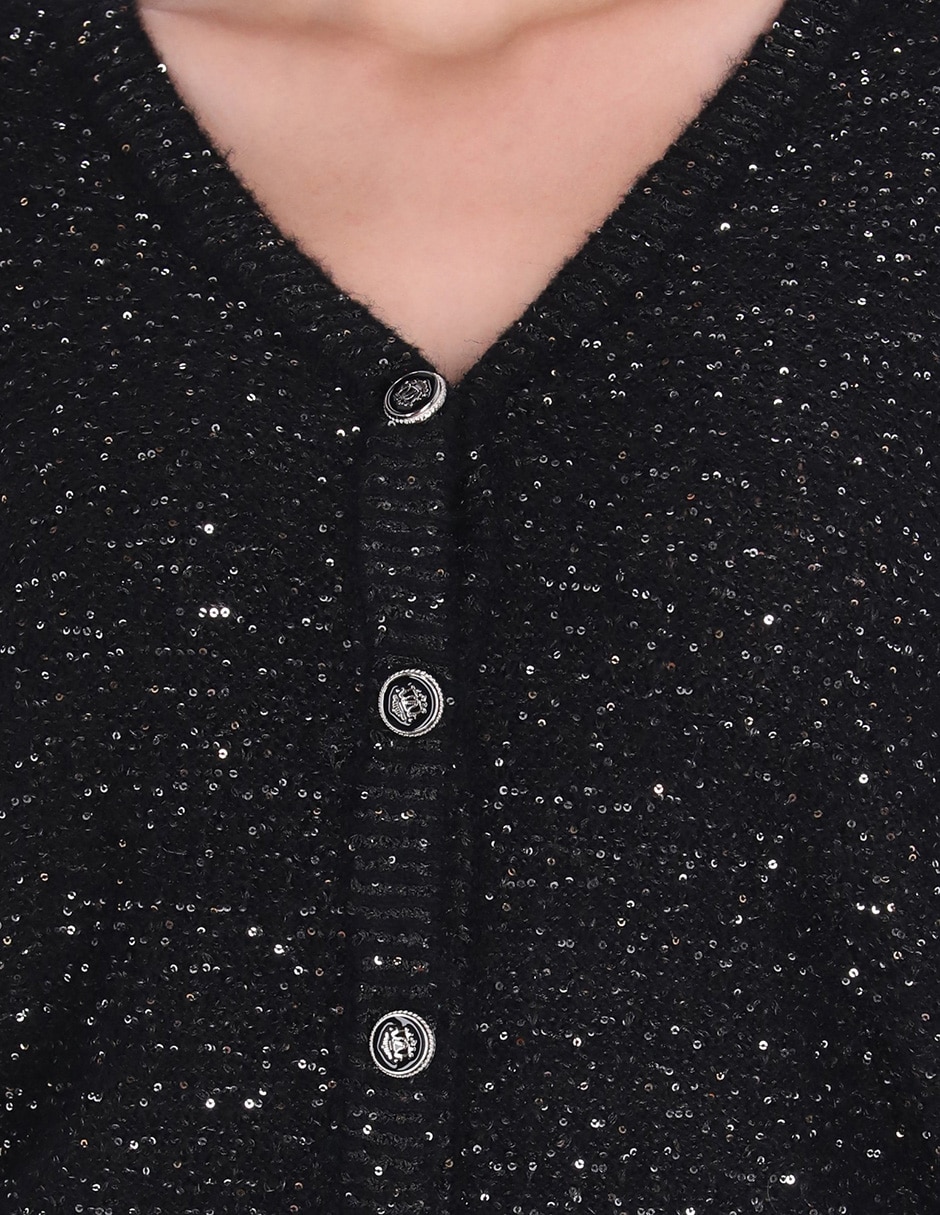 Suéter cuello v para mujer