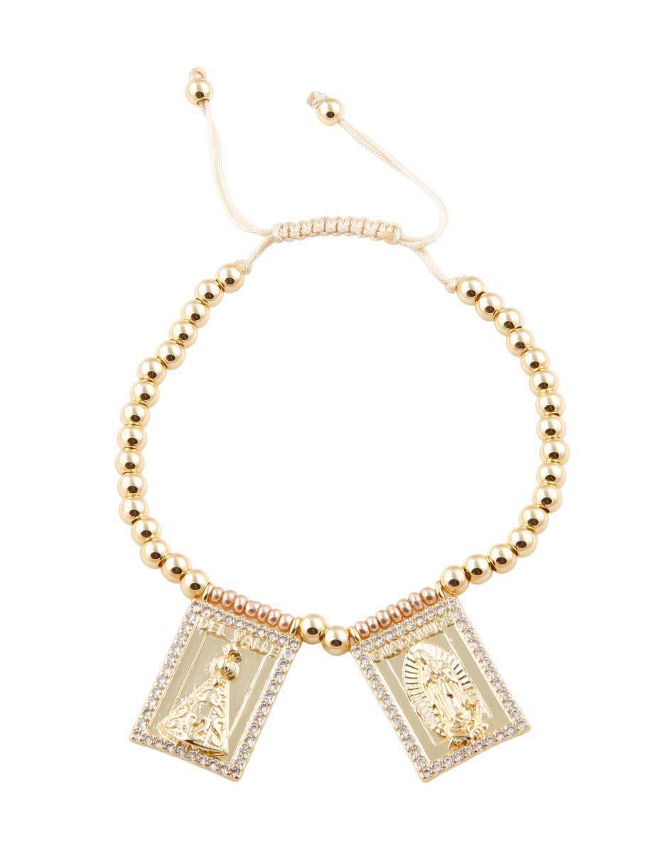 Pulsera Oravita acabado baño de oro 18 K 1