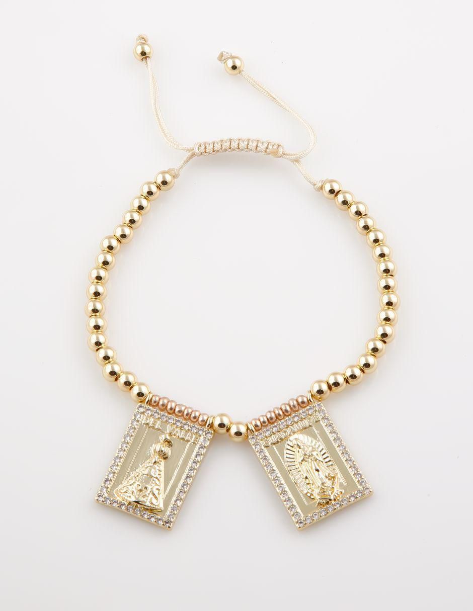 Pulsera Oravita acabado baño de oro 18 K 2