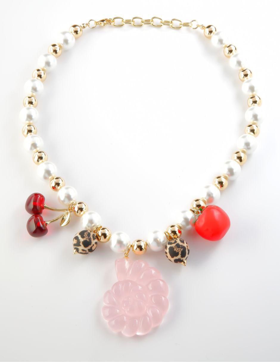 Collar caracol Garden Pop con acabado baño de oro 18 K 2