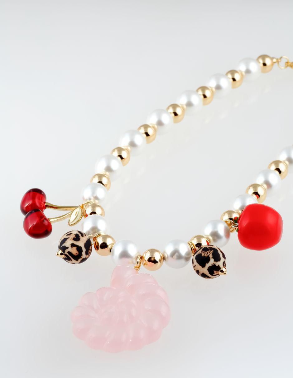 Collar caracol Garden Pop con acabado baño de oro 18 K 7