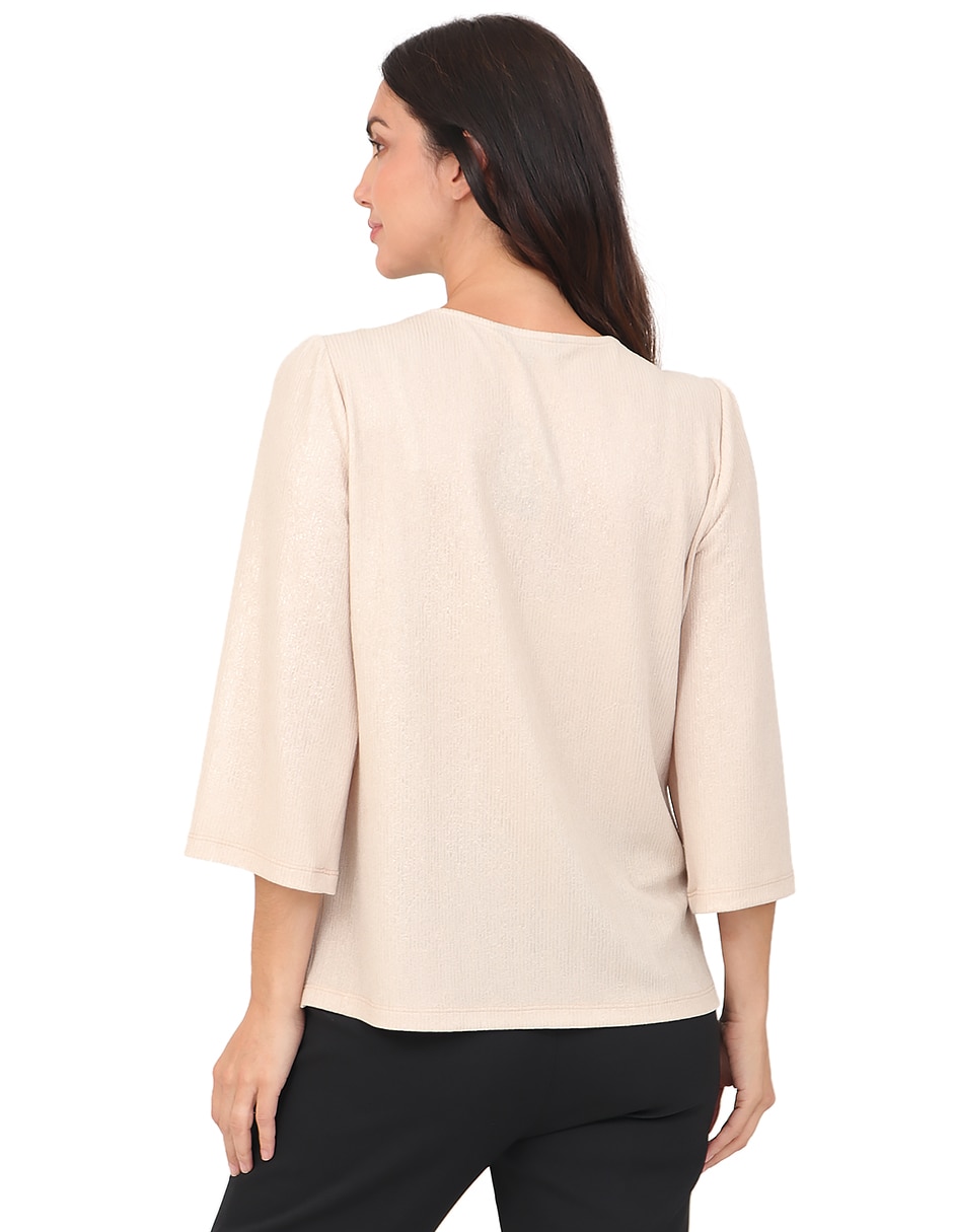 Blusa Duplan manga 3/4 para mujer