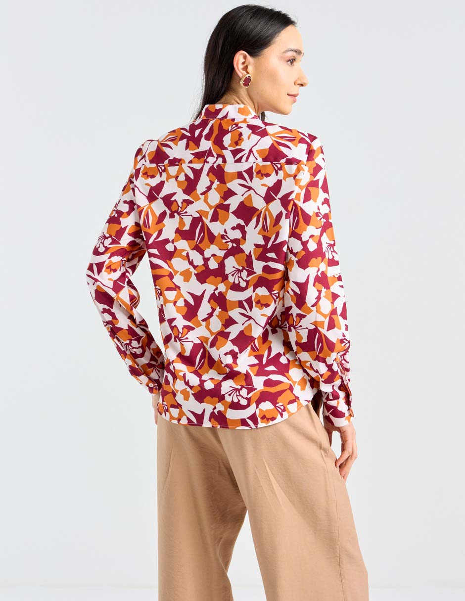 Blusa manga larga para mujer 5