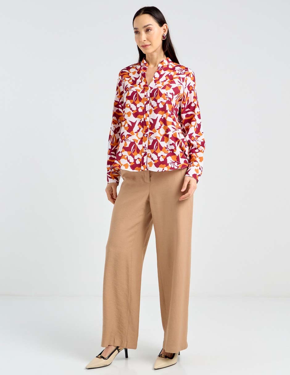 Blusa manga larga para mujer 6