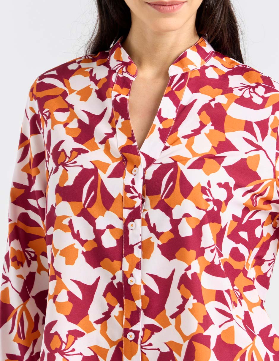 Blusa manga larga para mujer 7