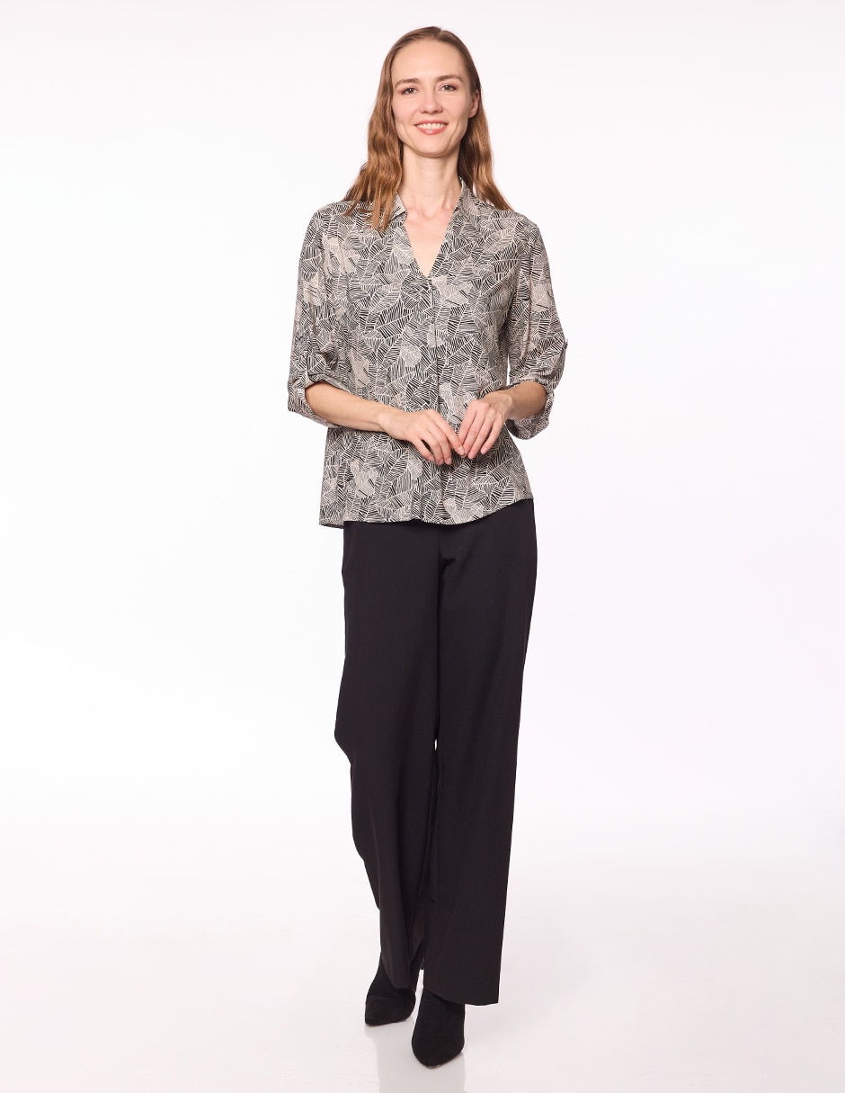 Blusa manga 3/4 para mujer 6