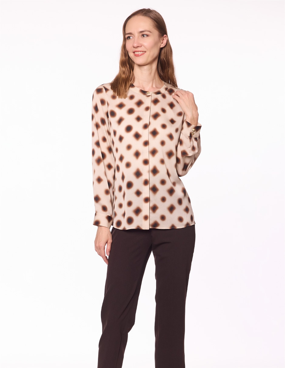 Blusa manga larga para mujer 1