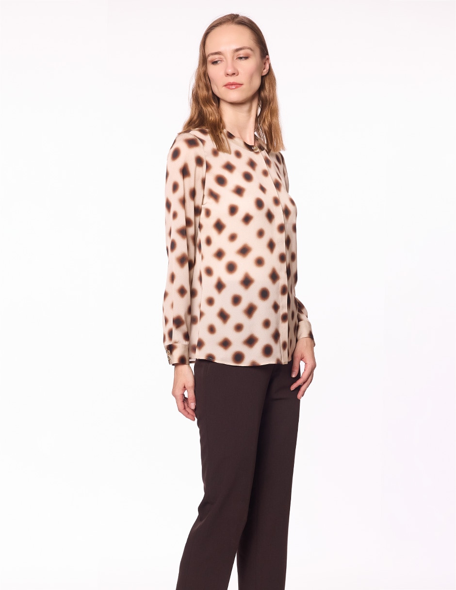 Blusa manga larga para mujer 7