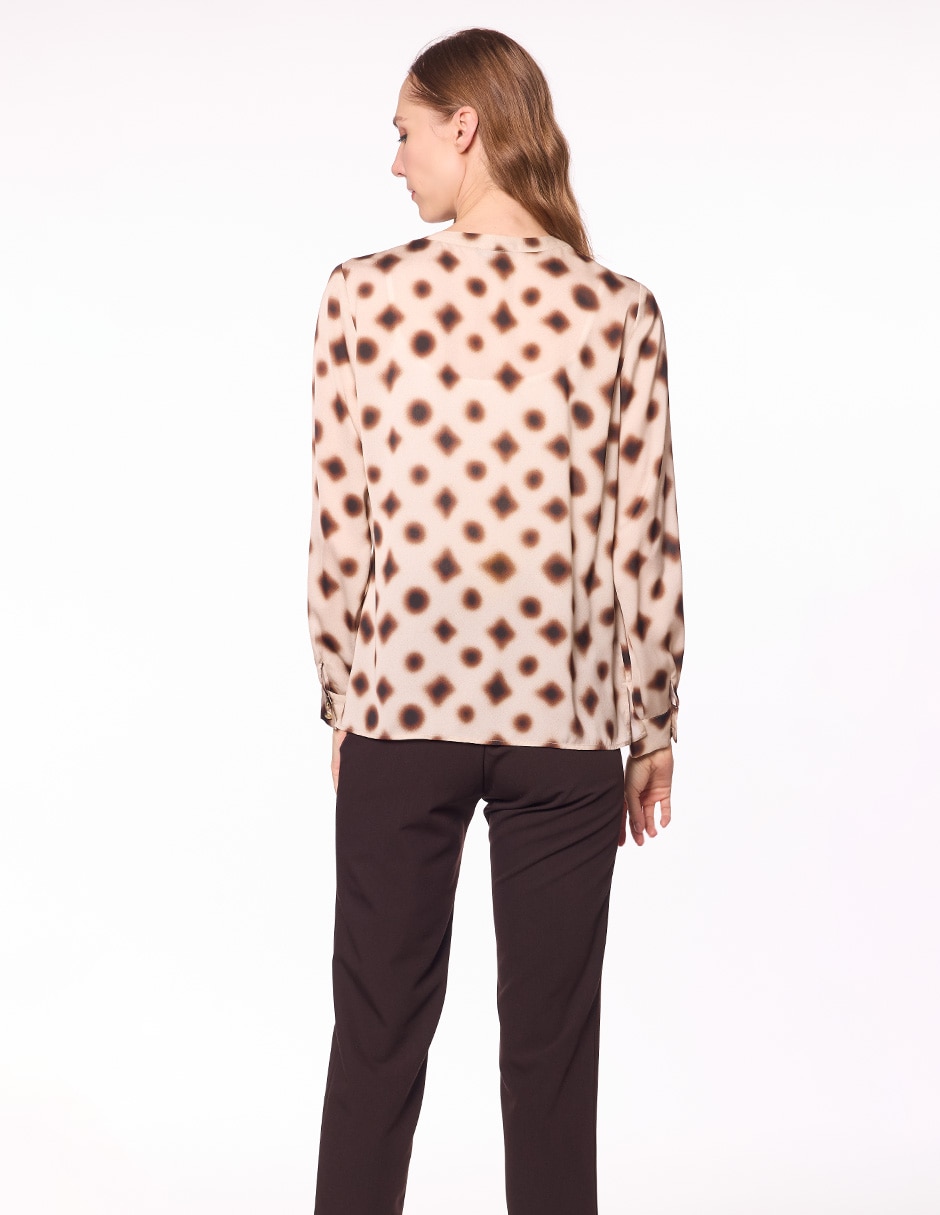 Blusa manga larga para mujer 8