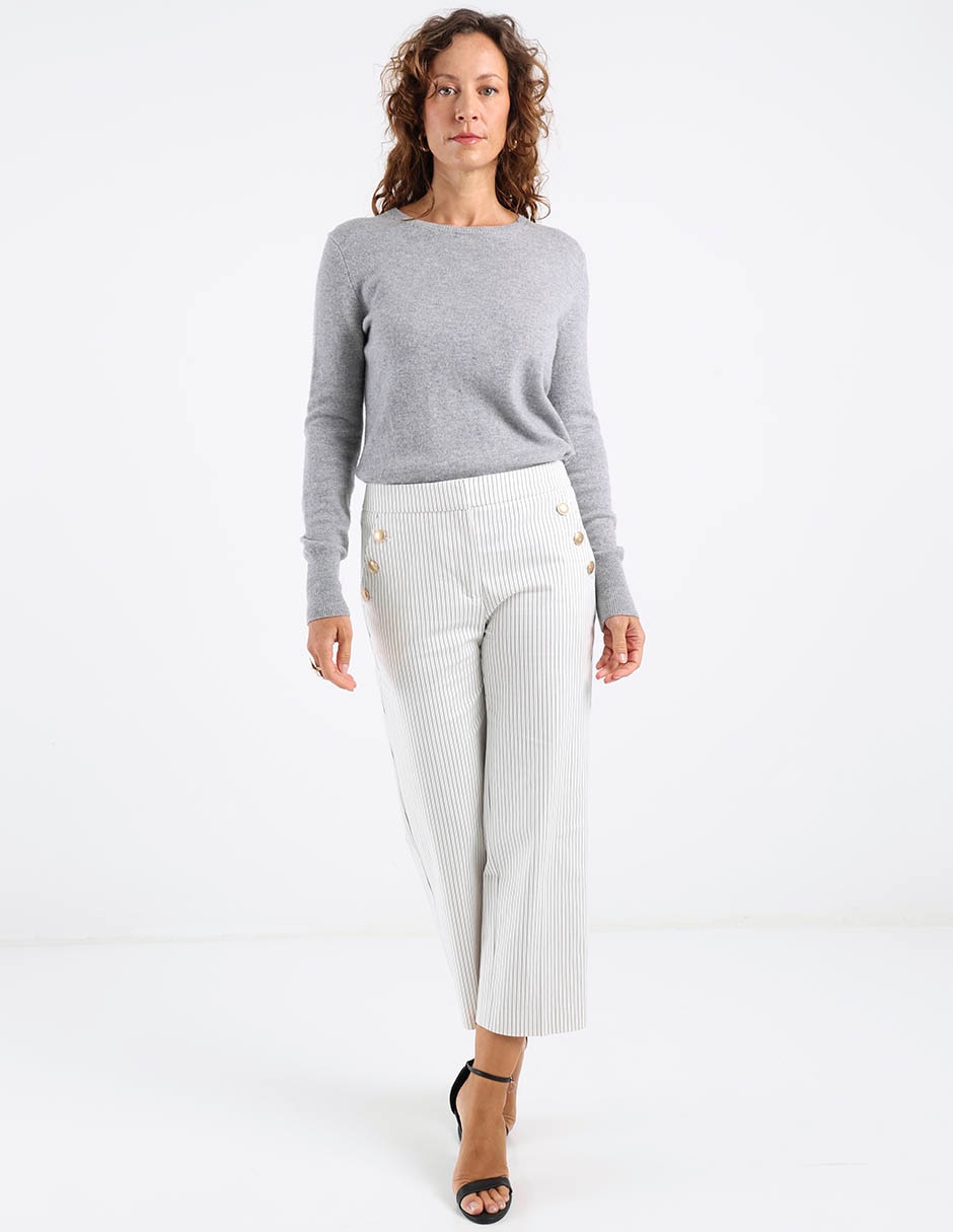 Pantalón de vestir slim para mujer 8