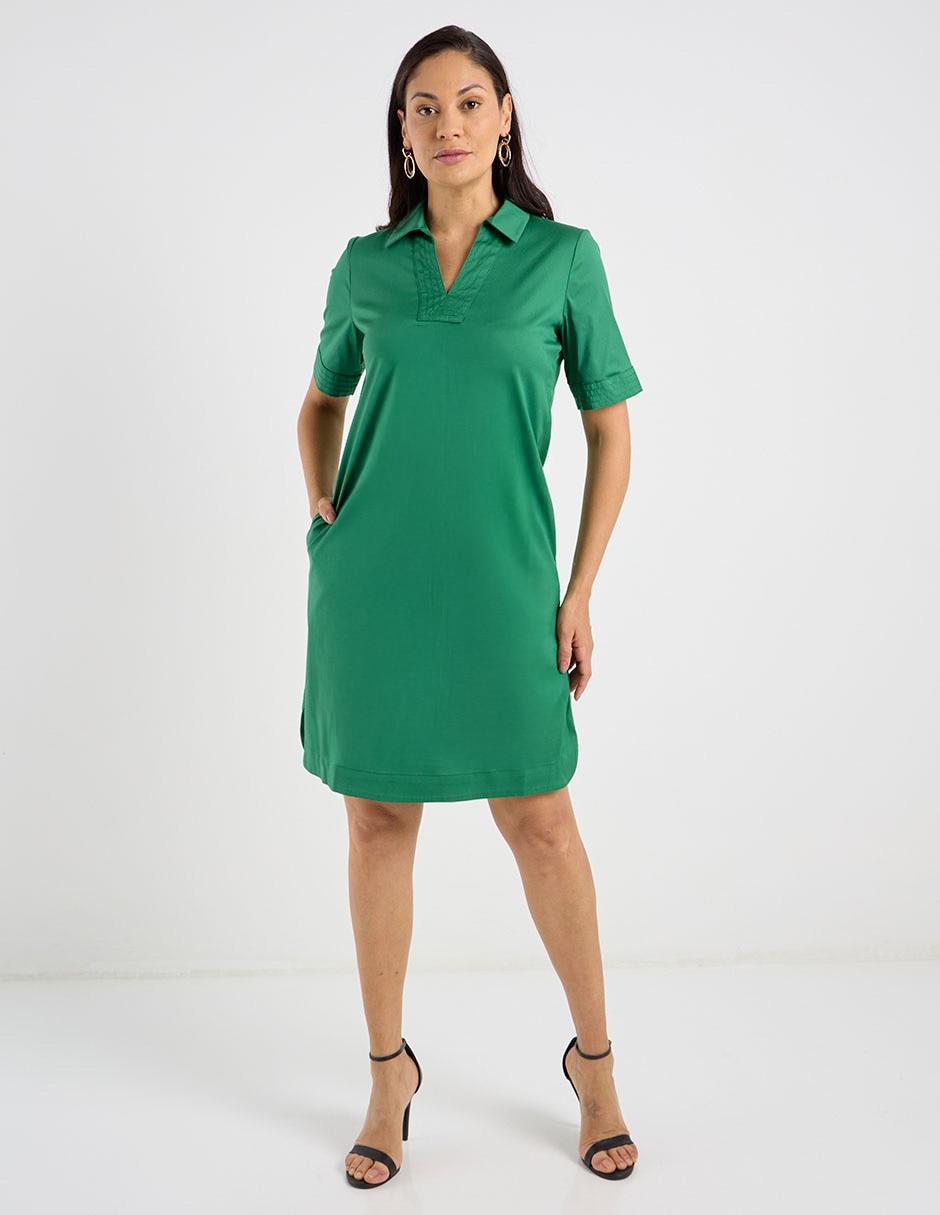 Vestido arriba de la rodilla formal para mujer 1