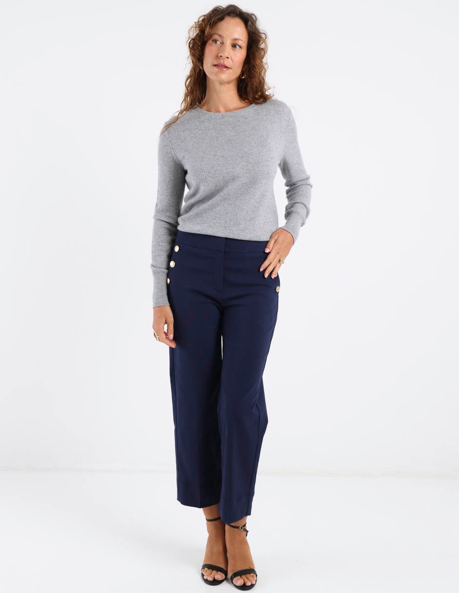 Pantalón capri straight para mujer 1