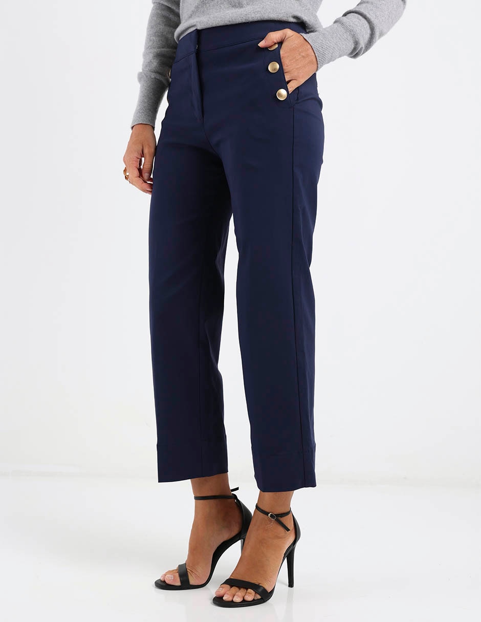 Pantalón capri straight para mujer 7