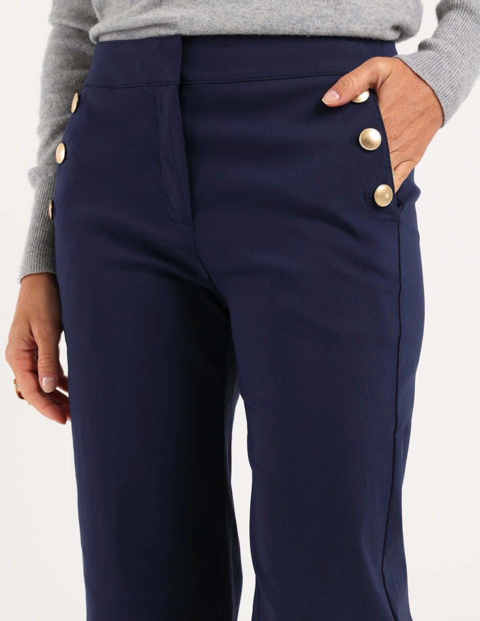 Pantalón capri straight para mujer 9