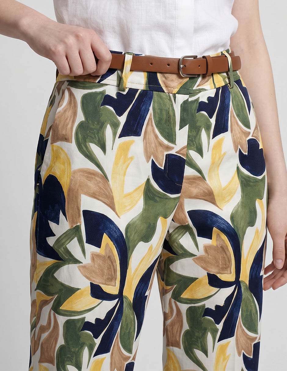 PANTALON CHICO'S 570400793 FLORAL