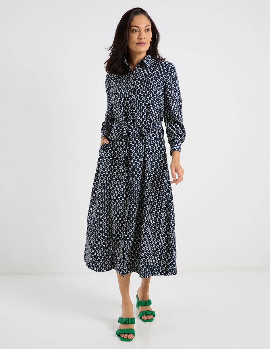 Vestido midi casual para mujer Vestido midi casual para mujer