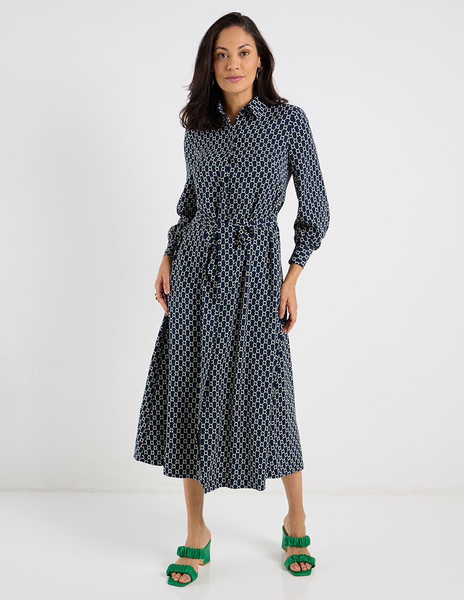 Vestido midi casual para mujer