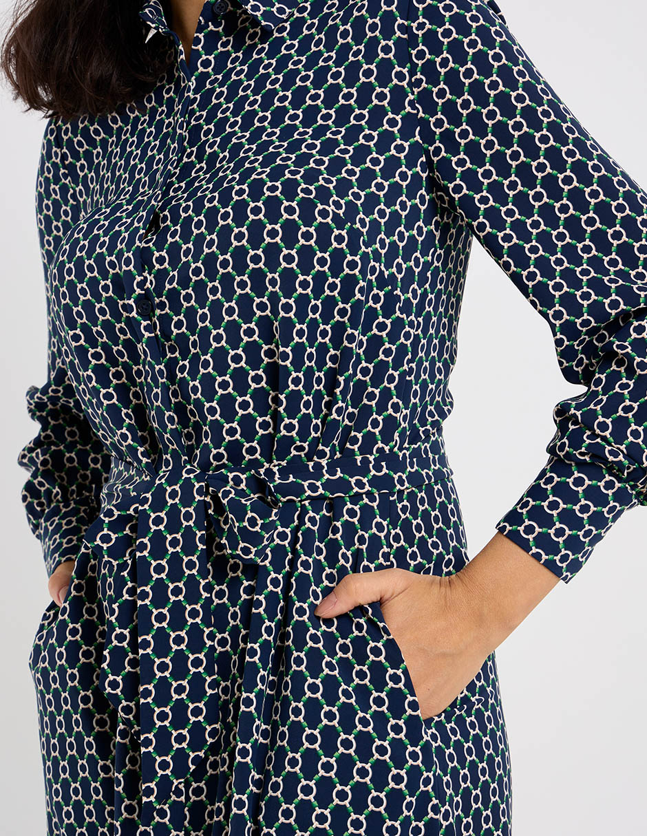 Vestido midi casual para mujer