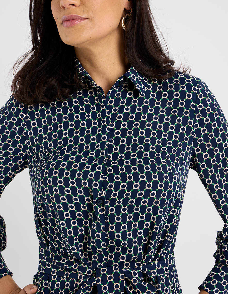 Vestido midi casual para mujer