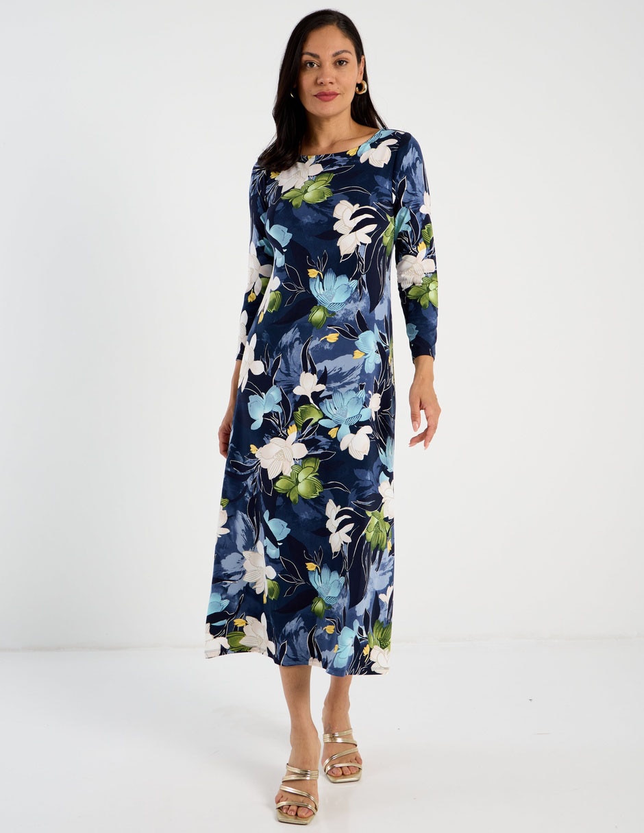 Vestido midi formal para mujer Vestido midi formal para mujer
