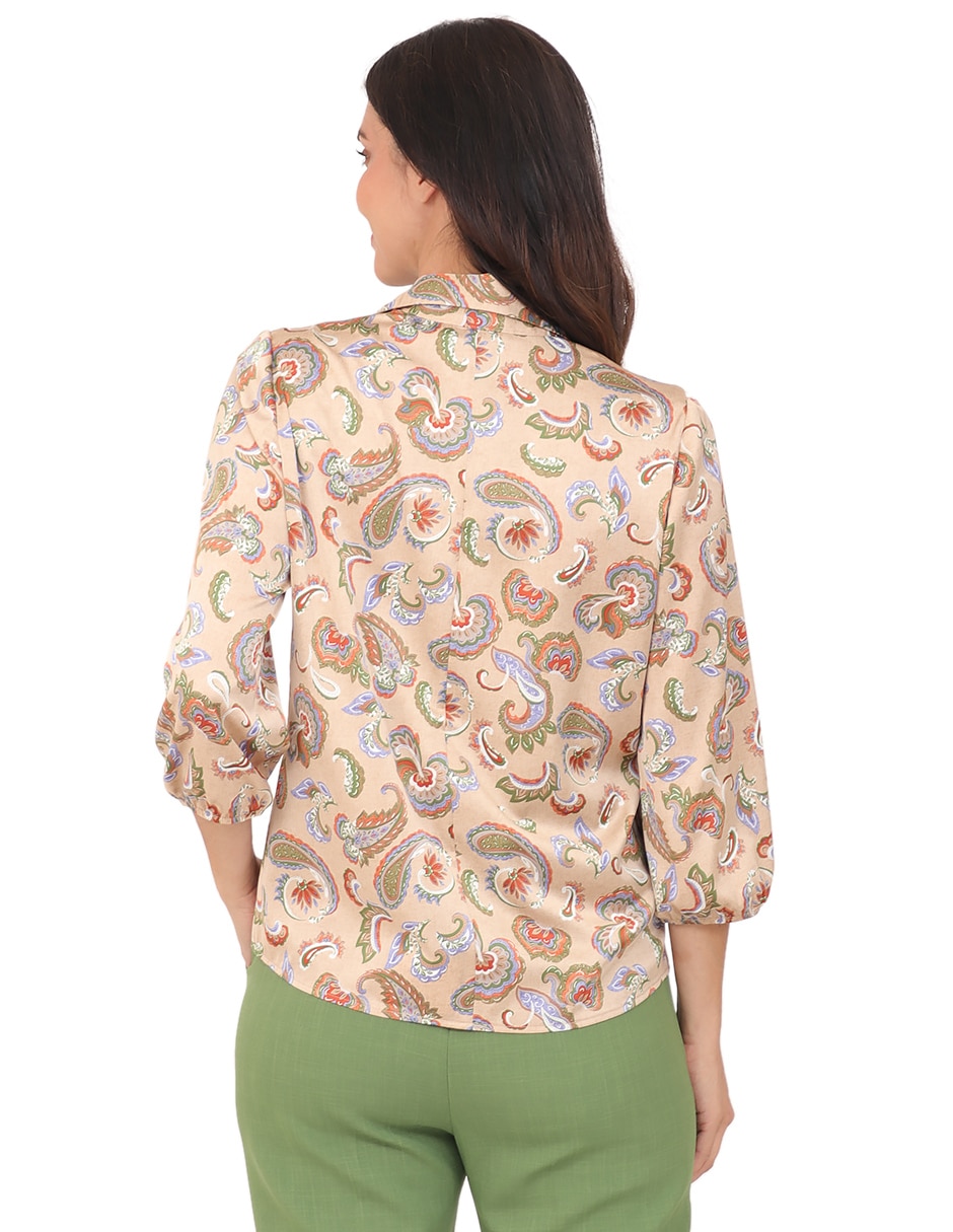 Blusa Duplan manga 3/4 para mujer