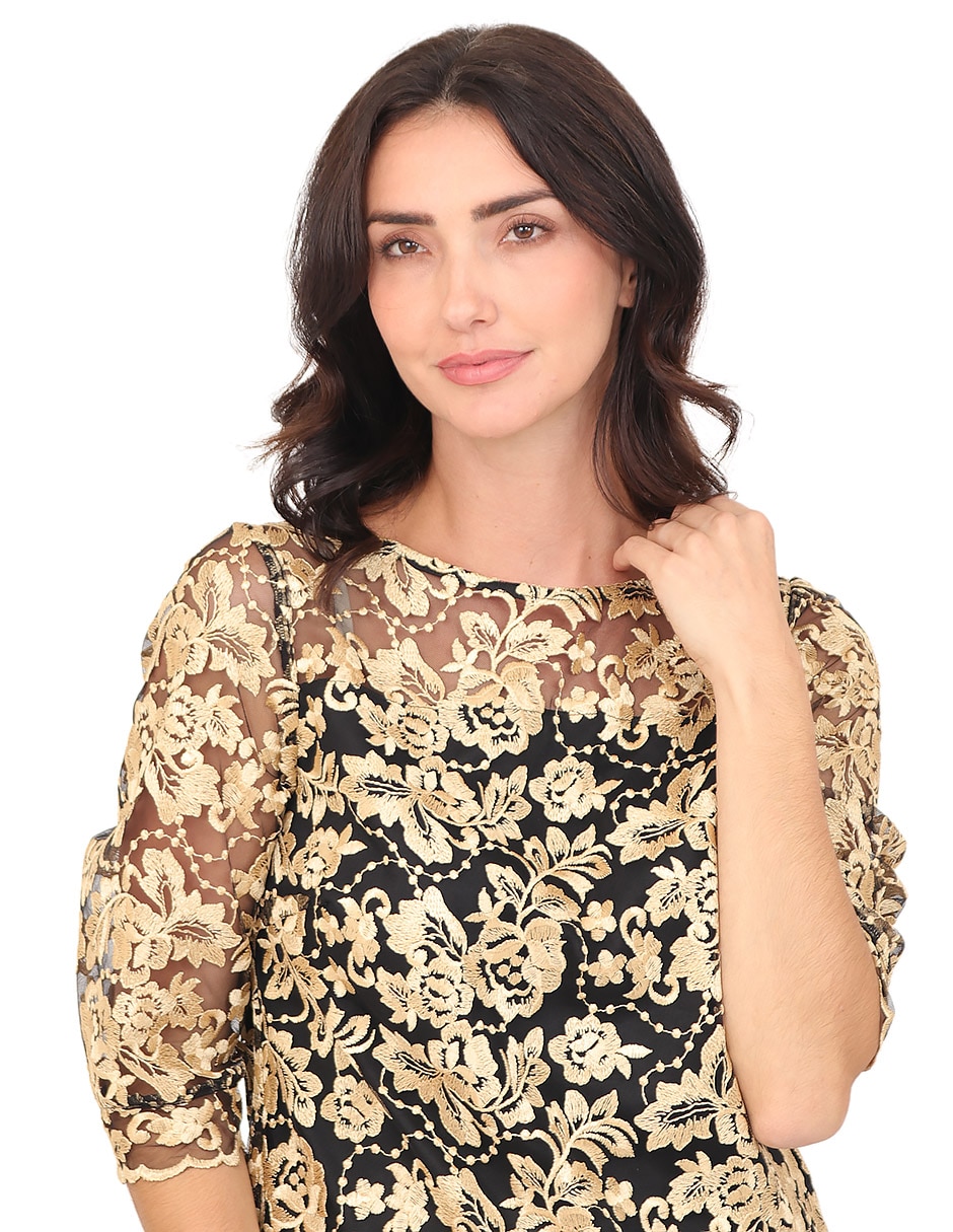 Blusa manga 3/4 para mujer 9