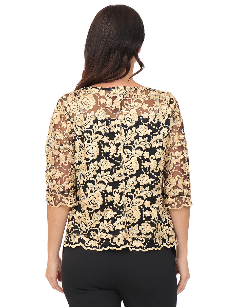 Blusa manga 3/4 para mujer 13