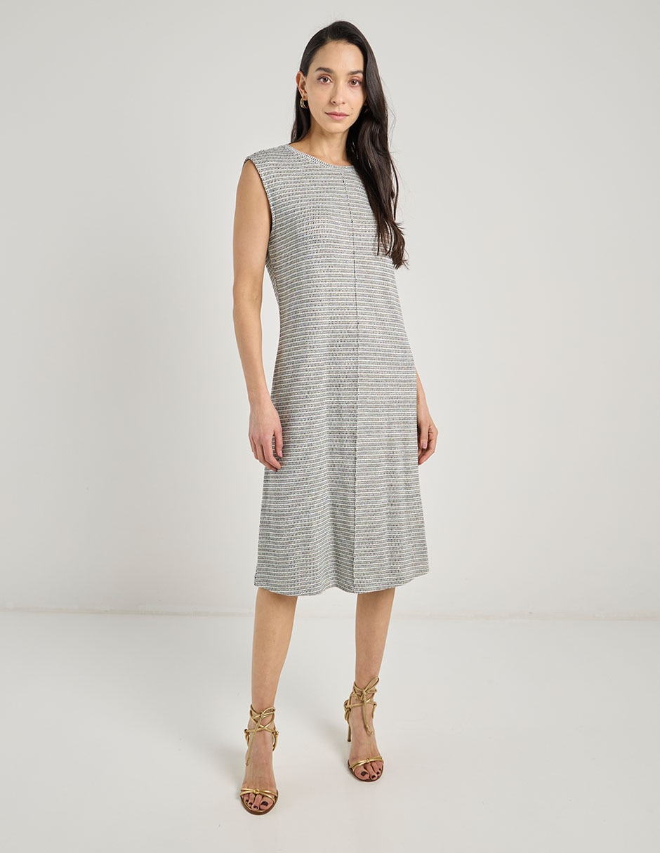 Vestido midi casual para mujer 8