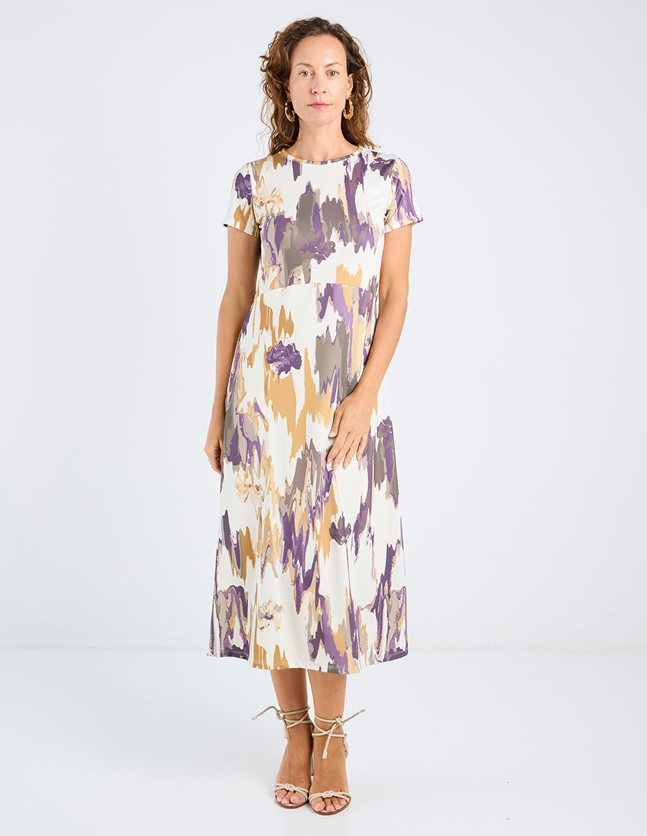 Vestido midi casual para mujer 1