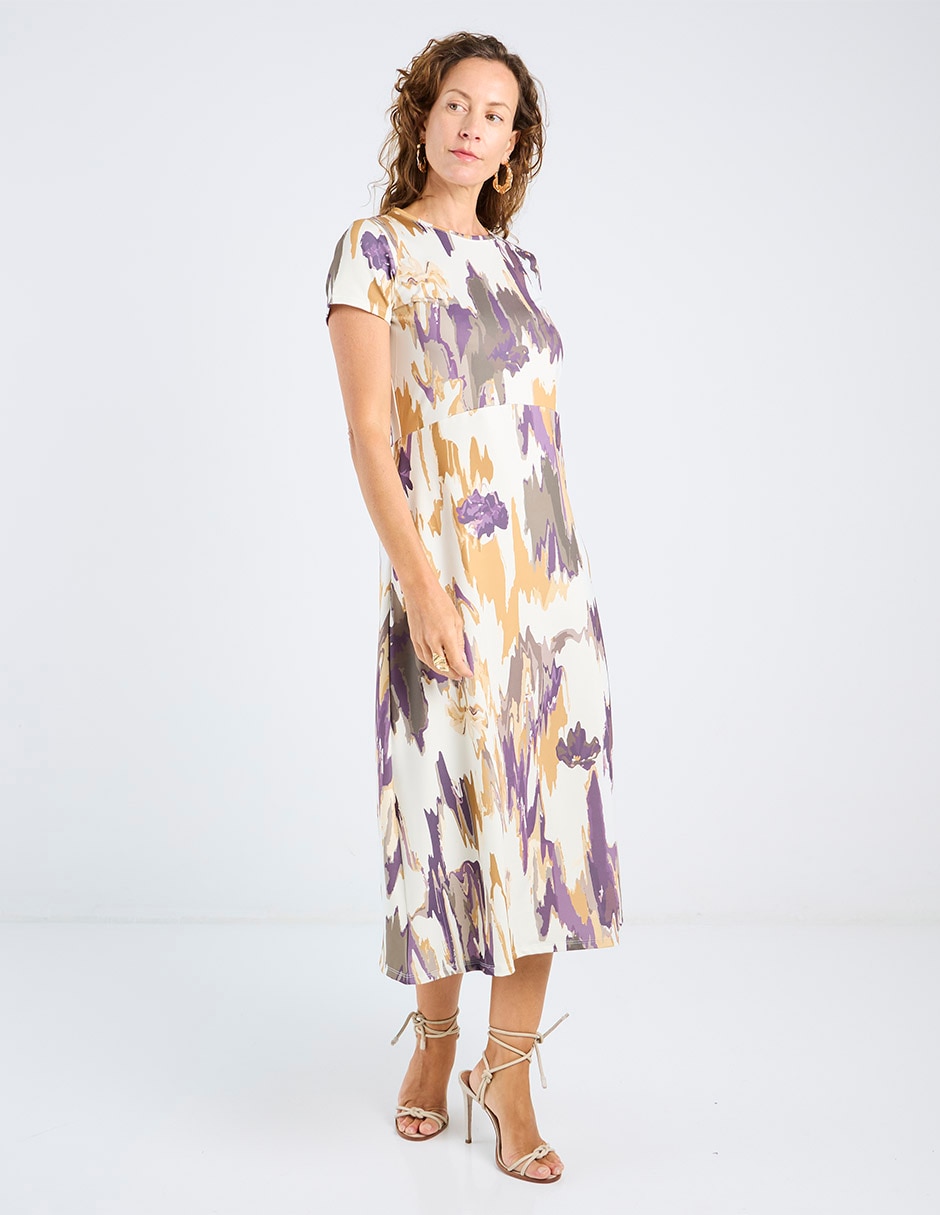 Vestido midi casual Damaia Atelier para mujer