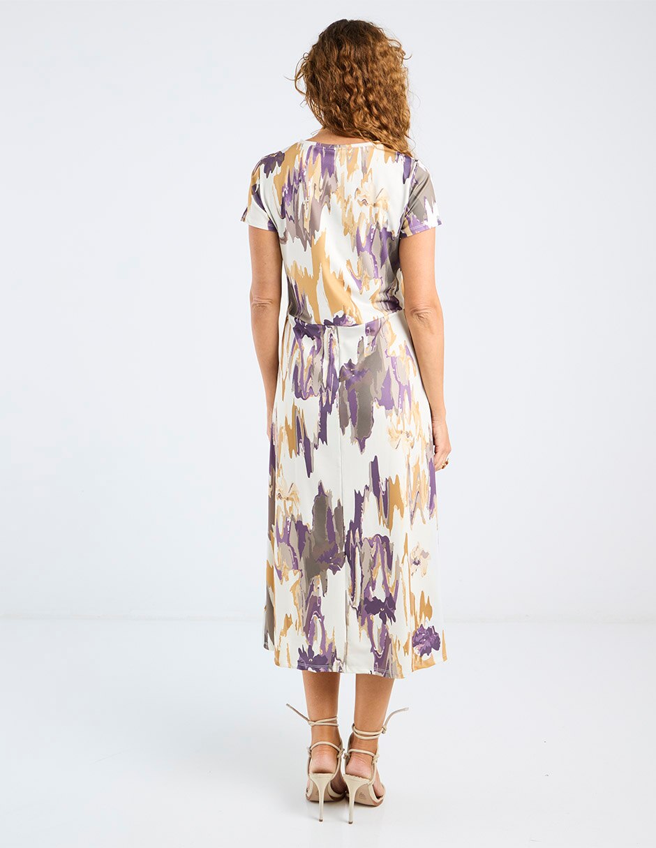 Vestido midi casual Damaia Atelier para mujer