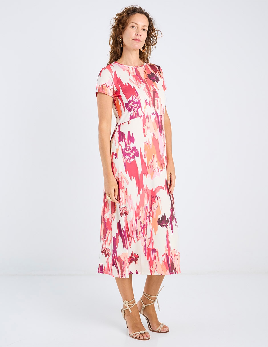 Vestido midi casual para mujer 2