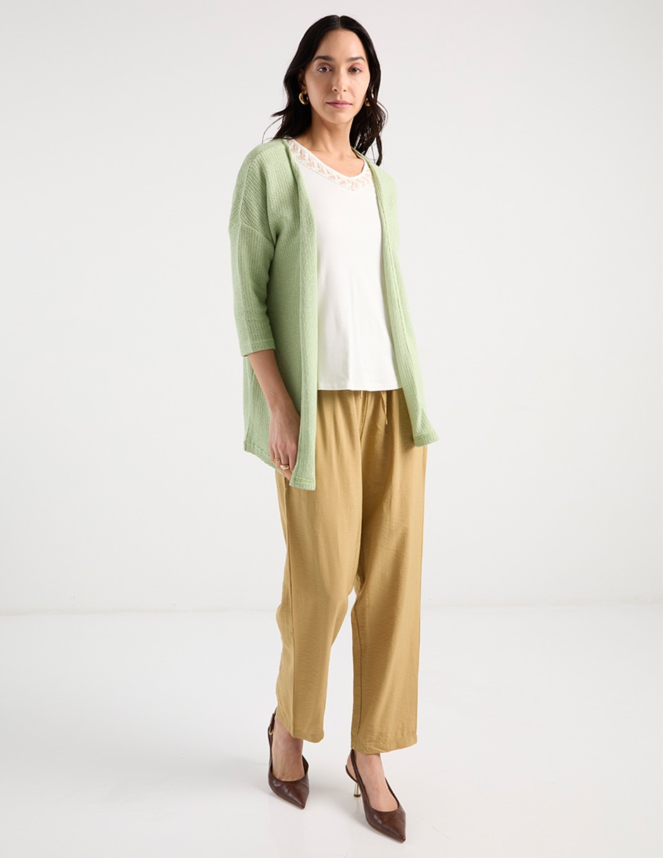 Blusa manga corta para mujer 5