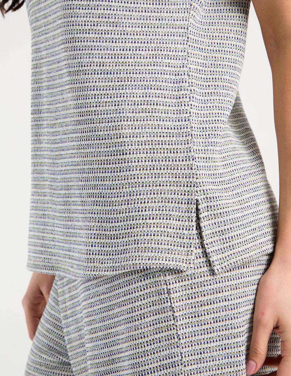 Blusa manga corta para mujer 10