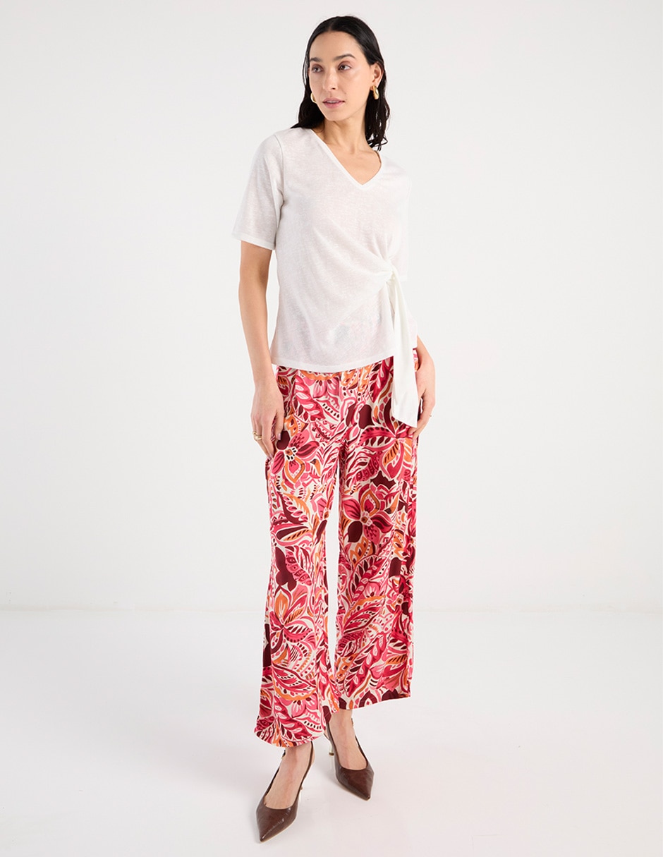 Blusa manga corta para mujer 4