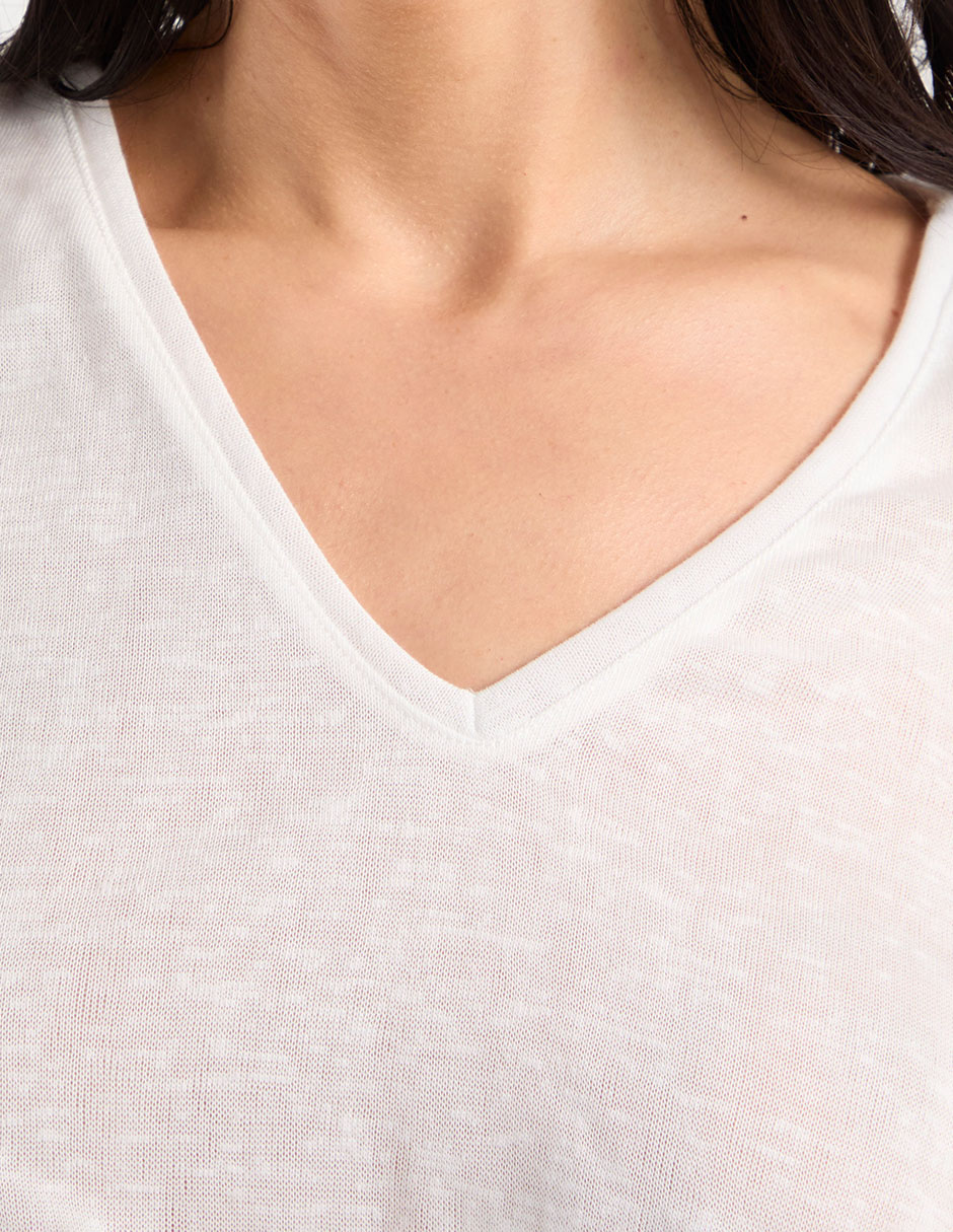 Blusa manga corta para mujer 3