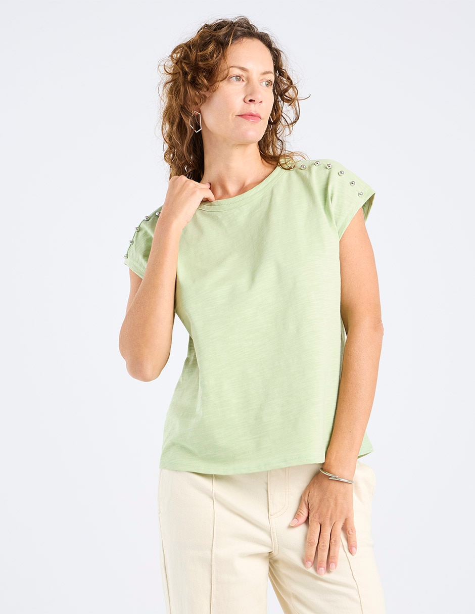Blusa manga corta para mujer Blusa manga corta para mujer