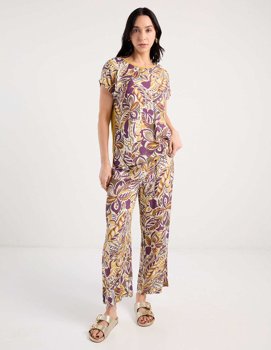 Pantalón easy pant Damaia Atelier amplio para mujer