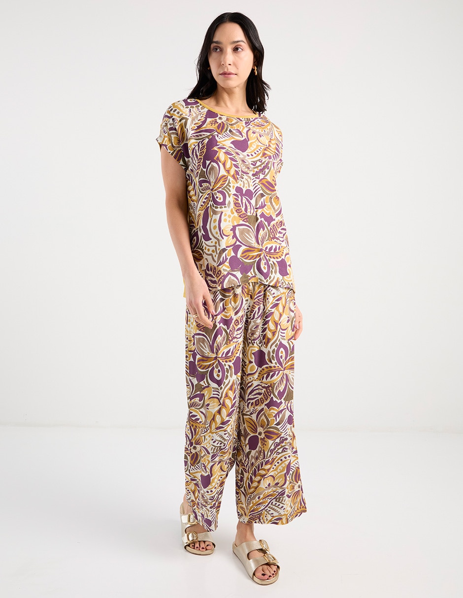 Pantalón easy pant Damaia Atelier amplio para mujer