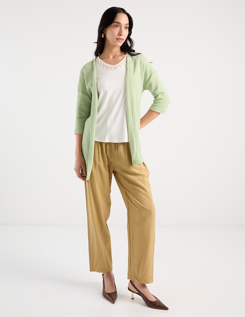 Pantalón straight para mujer 4