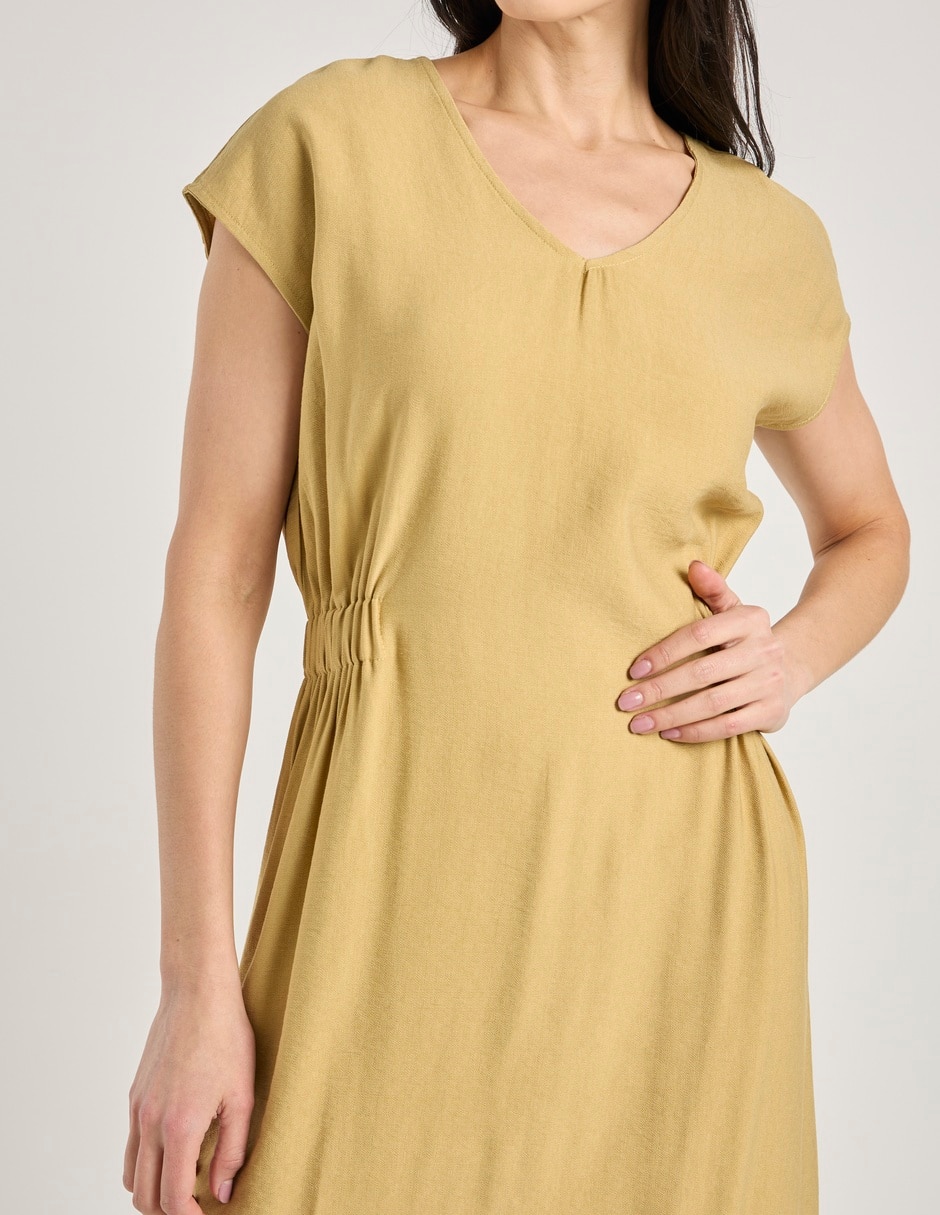 Vestido crop casual Damaia Atelier para mujer