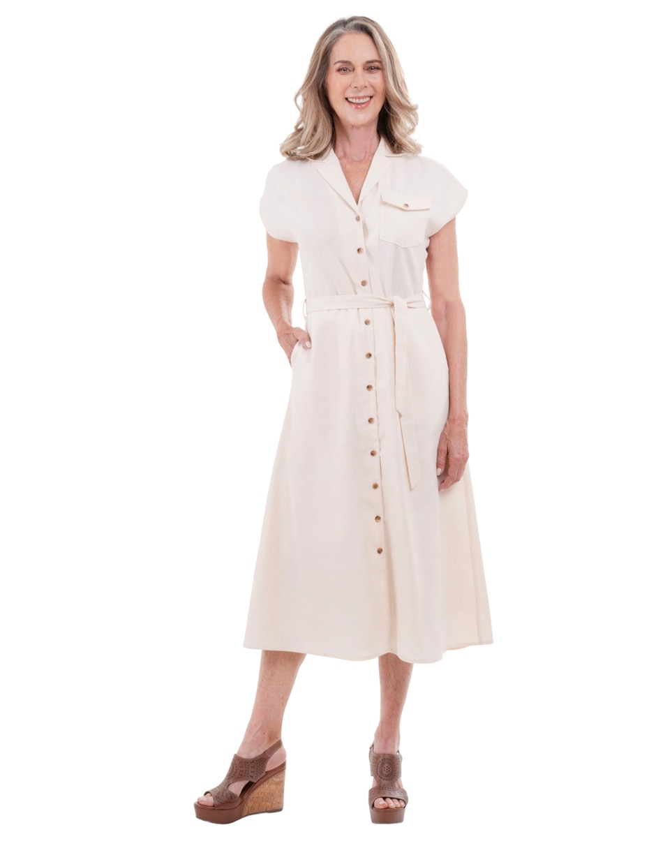 Vestido largo casual para mujer
