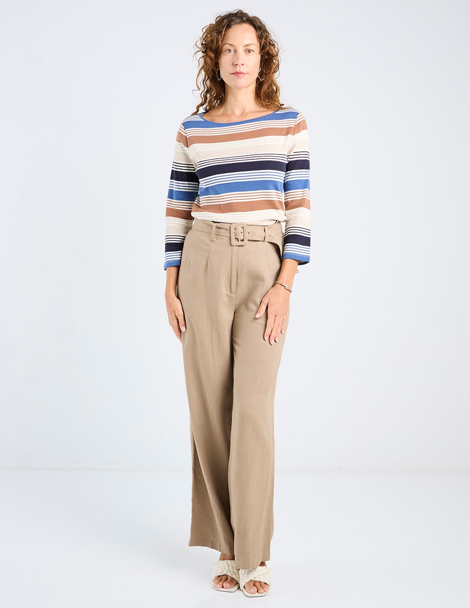 Blusa manga 3/4 para mujer 8