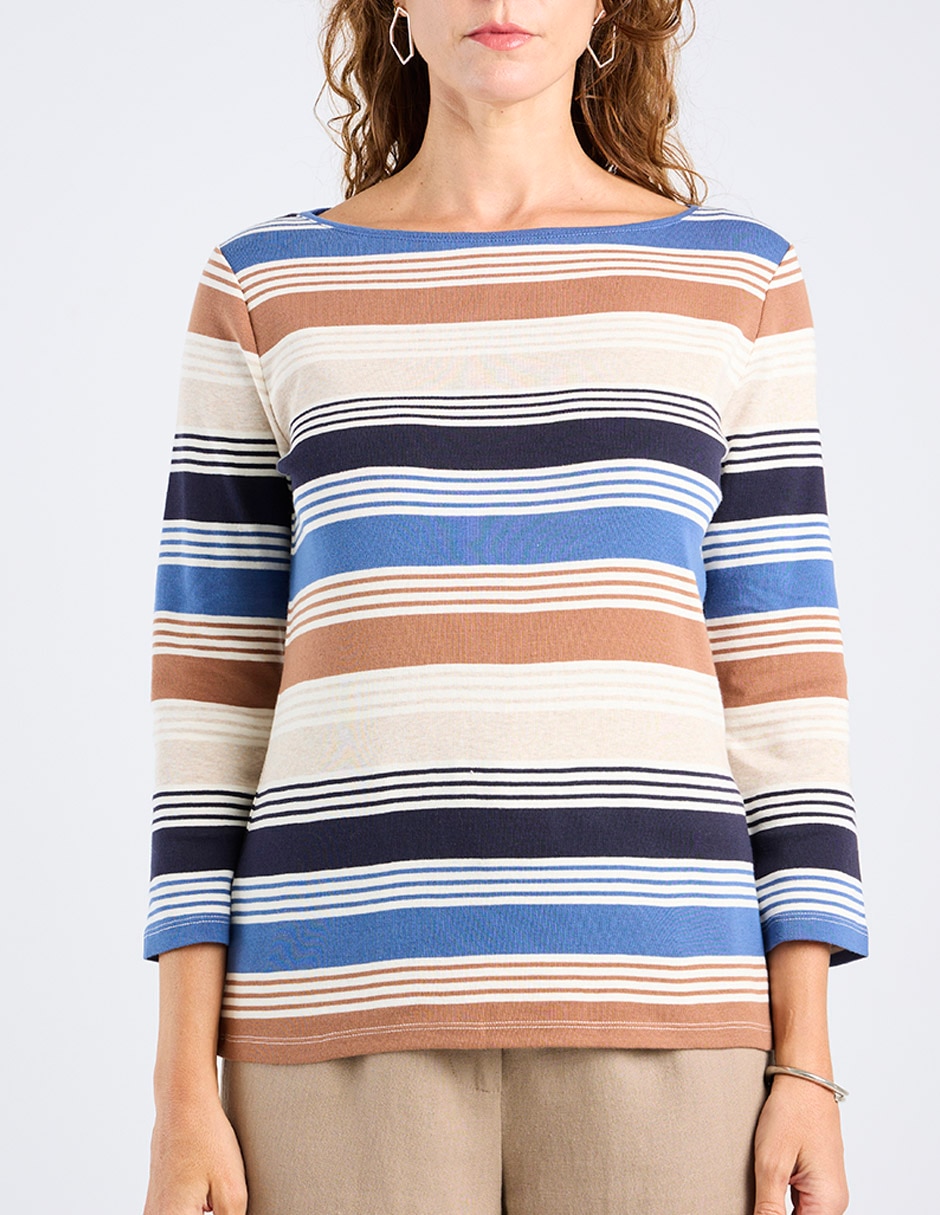 Blusa manga 3/4 para mujer 12