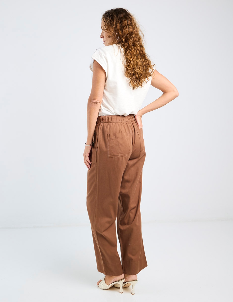 Pantalón easy pant straight para mujer 6