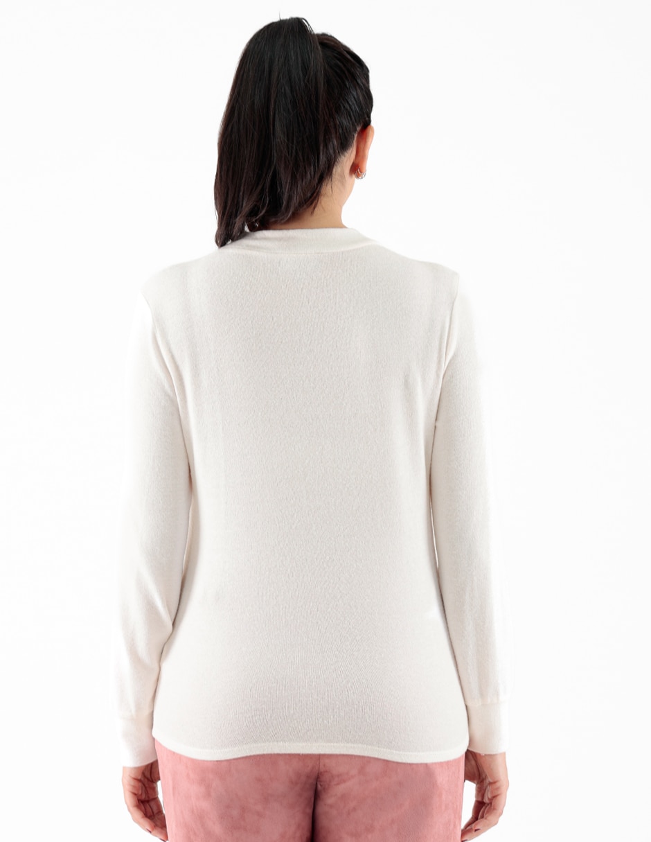Blusa manga larga para mujer 5