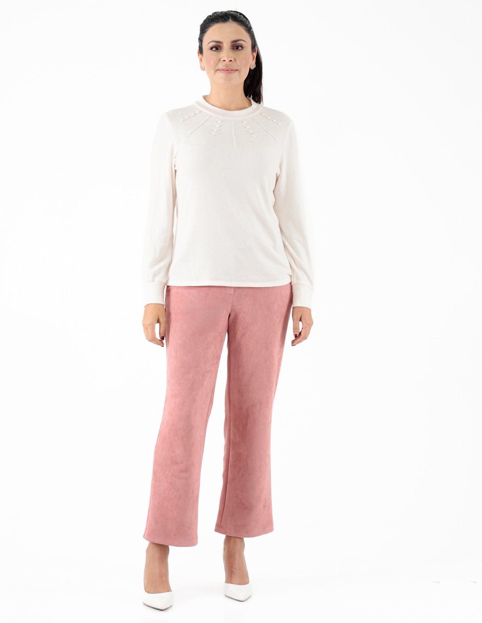 Blusa manga larga para mujer 6