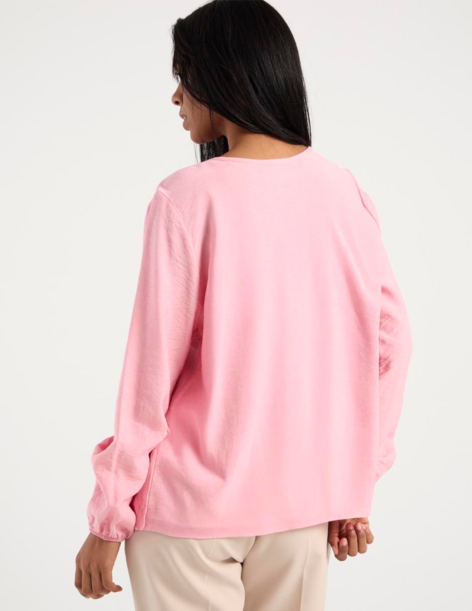 Blusa manga larga para mujer 5